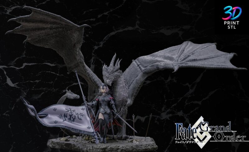 Jeanne d'Arc Fate Grand Order | 3D Print Model | STL - Image 3