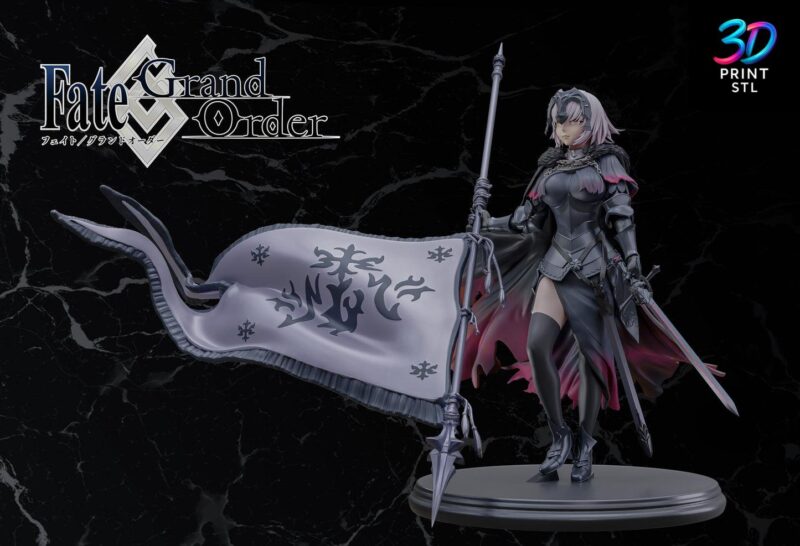 Jeanne d'Arc Fate Grand Order | 3D Print Model | STL - Image 4