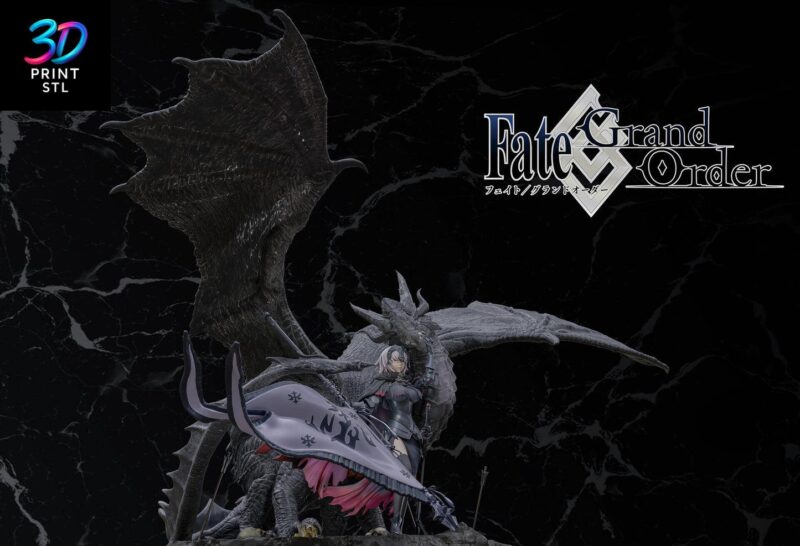 Jeanne d'Arc Fate Grand Order | 3D Print Model | STL - Image 6