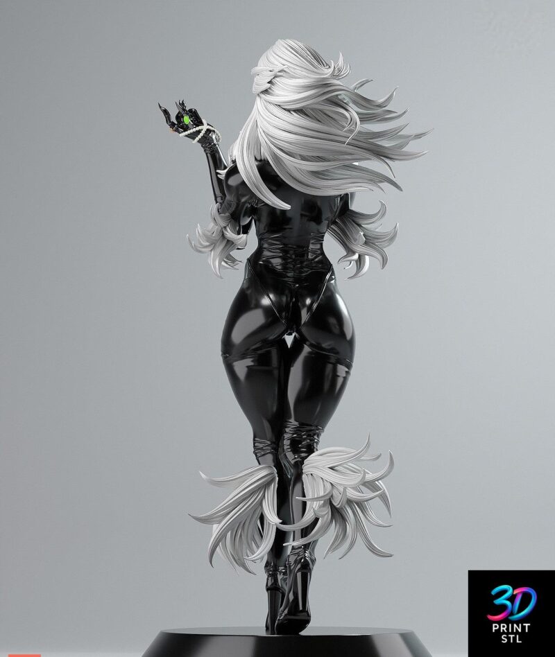 Felicia Black Cat Figure Movie Characters | 3D Print Model | STL - Image 3