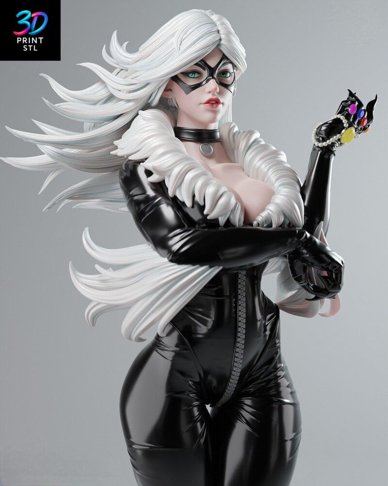 Felicia Black Cat Figure Movie Characters | 3D Print Model | STL - Image 4