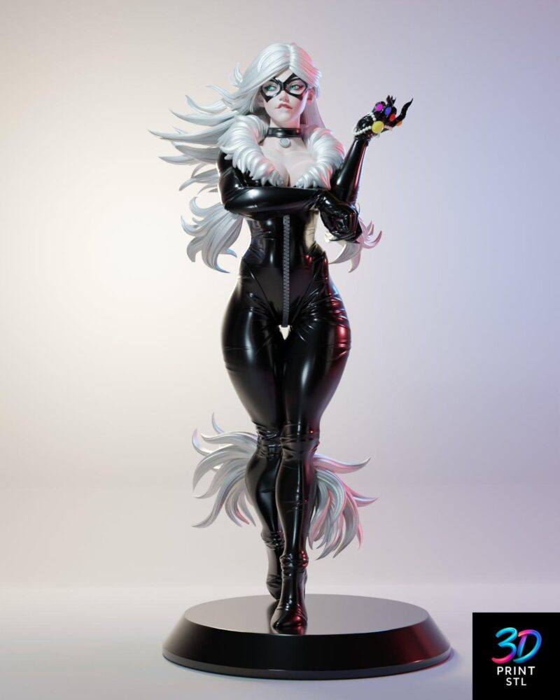 Felicia Black Cat Figure Movie Characters | 3D Print Model | STL - Image 5