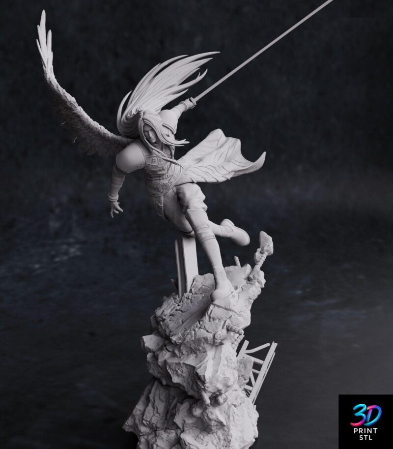 Sephiroth Final Fantasy | STL File for 3D Printing - Image 3