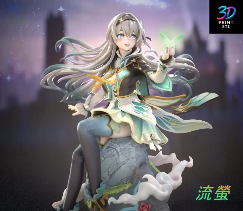Firefly Honkai Star Rail | 3D Print File | STL