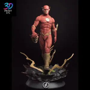 Flash Figure DC Comics | 3D Print Model | STL