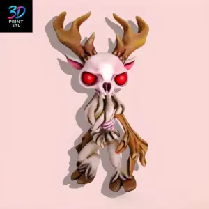 Wendigo Articulated | STL for 3D Printers