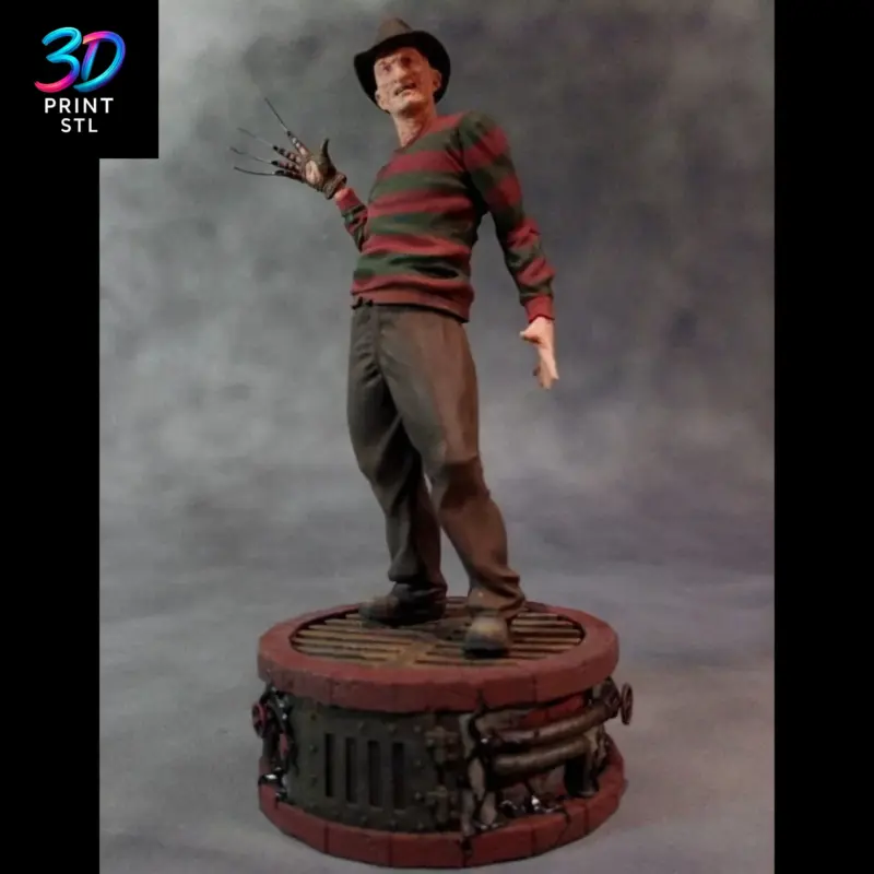 Freddy Krueger A Nightmare on Elm Street | STL File for 3D Printing