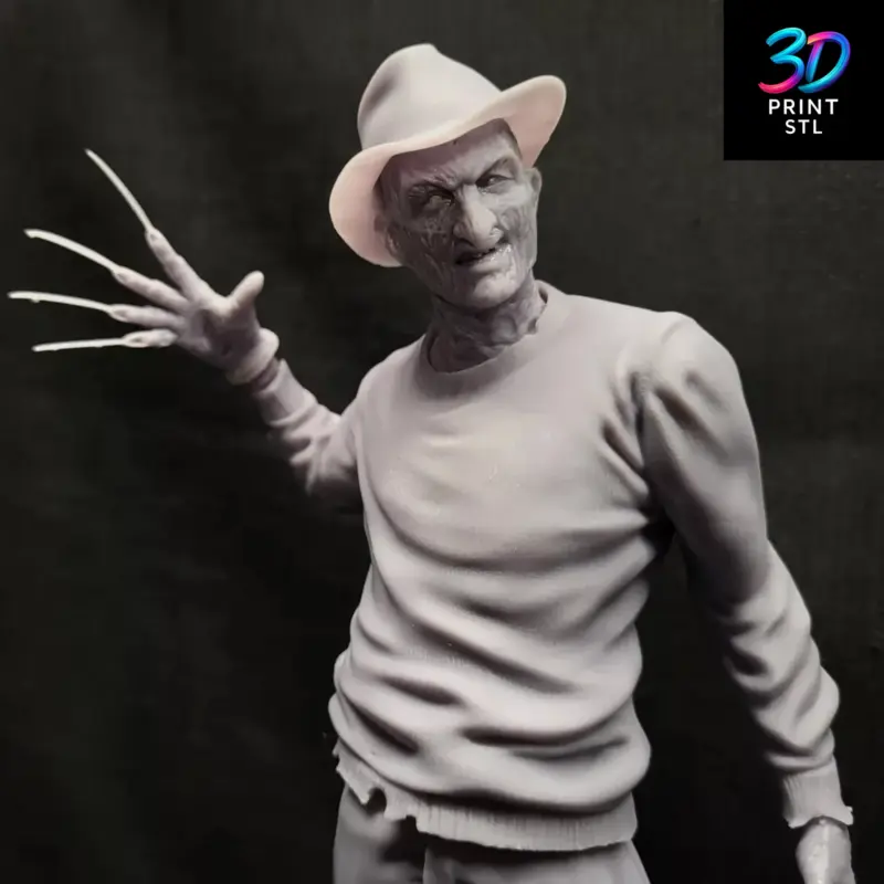 Freddy Krueger A Nightmare on Elm Street | STL File for 3D Printing - Image 8