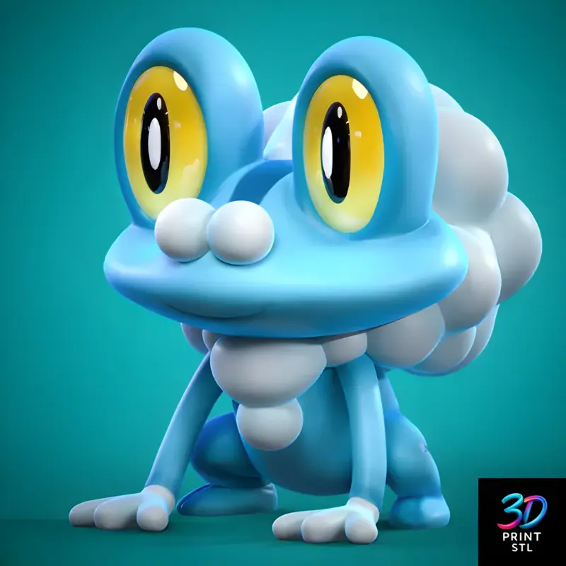 Froakie | STL for 3D Printers