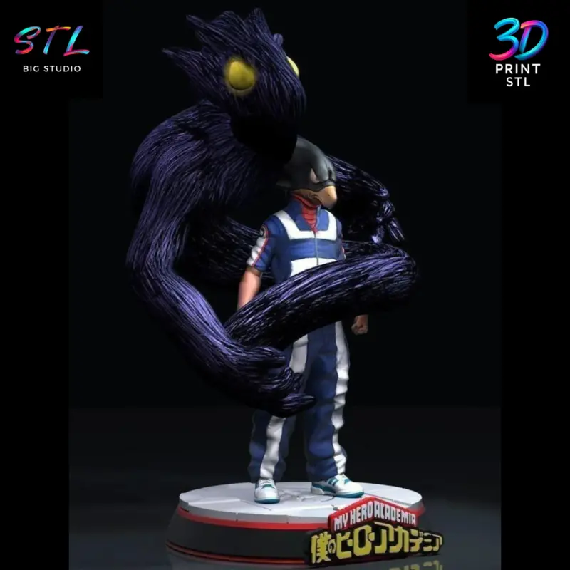 Fumikage Tokoyami My Hero Academia | STL File for 3D Printing - Image 2