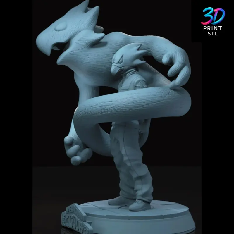 Fumikage Tokoyami My Hero Academia | STL File for 3D Printing - Image 4