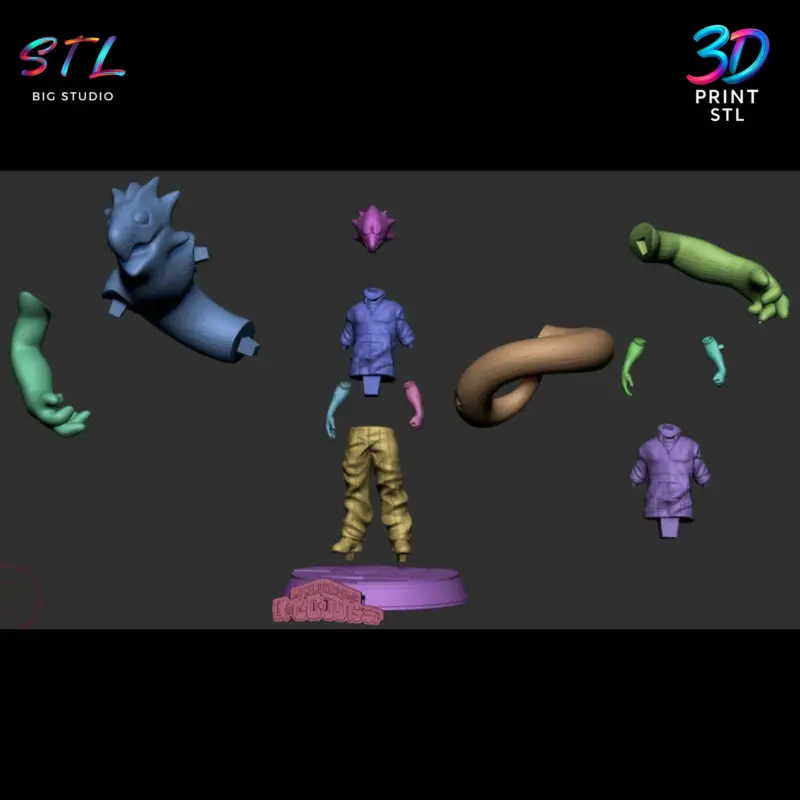Fumikage Tokoyami My Hero Academia | STL File for 3D Printing - Image 5