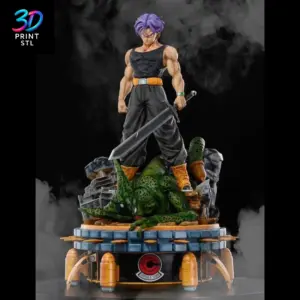 Future Trunks Diorama Dragon Ball Z | STL for 3D Printers