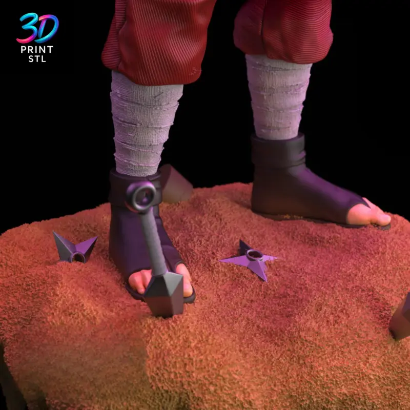 Gaara Figure Naruto Shippuden | 3D Print File | STL - Image 6