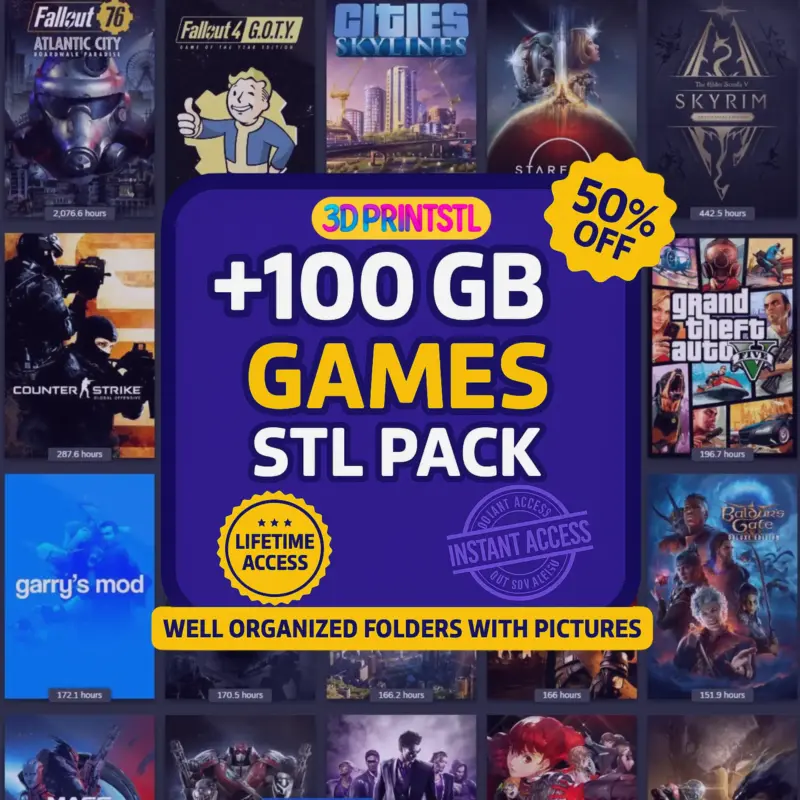 The Ultimate 3D Model Mega Bundle | 2025 STL Pack - Image 5
