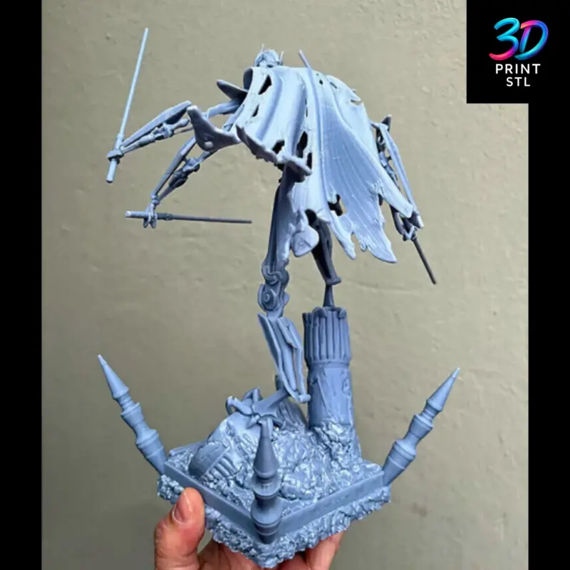 General Grievous Figure Star Wars | STL for 3D Printers - Image 6