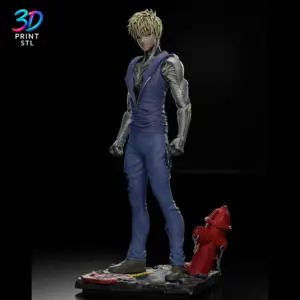 Genos One Punch Man | 3D Print Model | STL