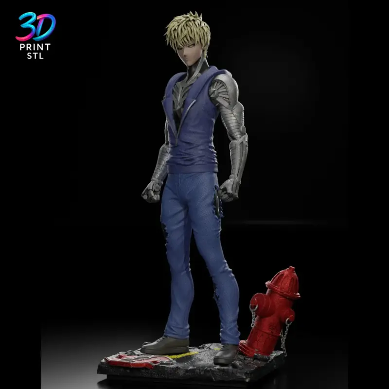 Genos One Punch Man | 3D Print Model | STL