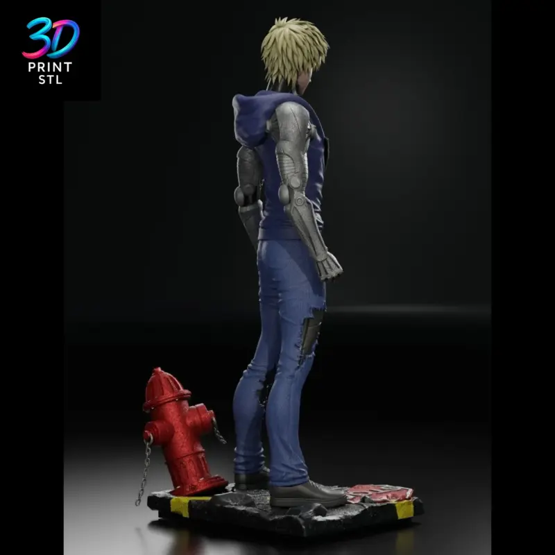 Genos One Punch Man | 3D Print Model | STL - Image 2