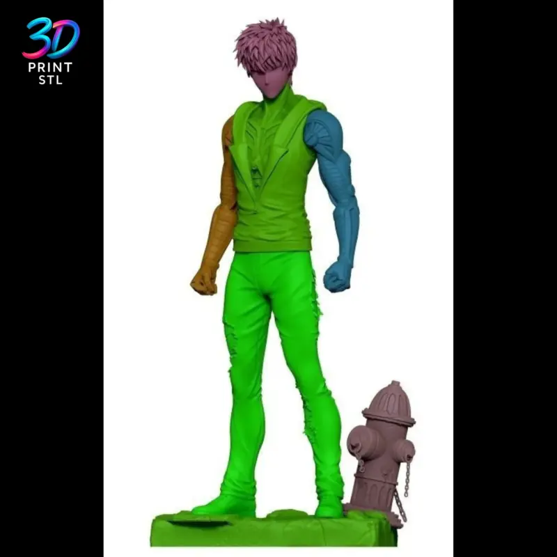 Genos One Punch Man | 3D Print Model | STL - Image 5
