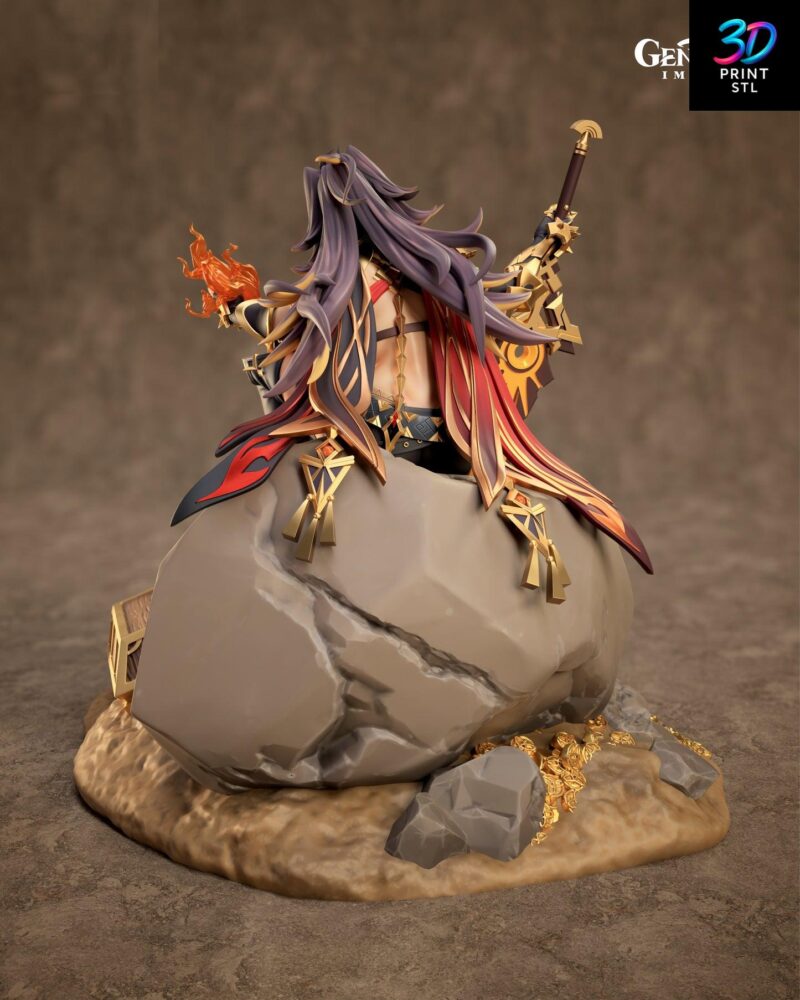 Dehya Figure Genshin Impact | 3D Print File | STL - Image 4