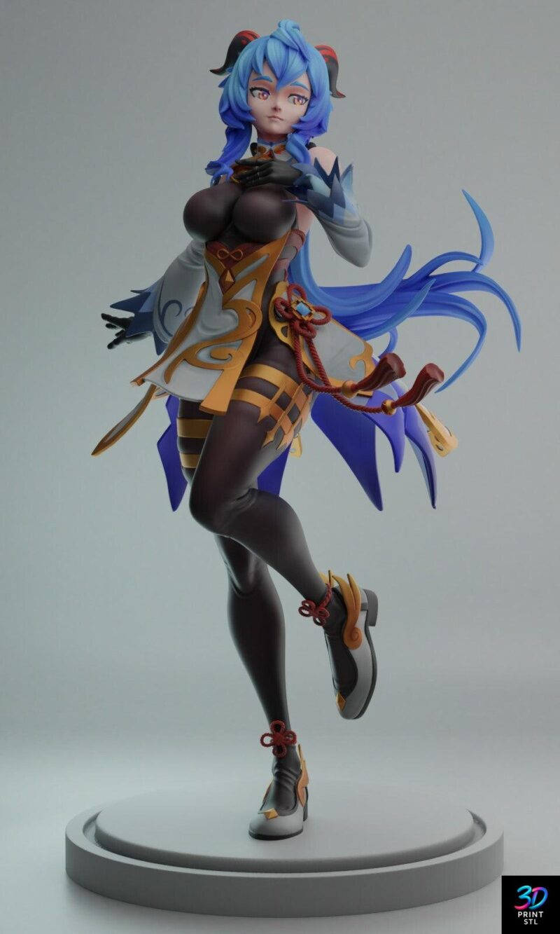 Ganyu Figure Genshin Impact | STL for 3D Printers - Image 2