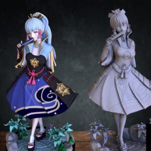 Kamisato Ayaka Figure Genshin Impact | 3D Print File | STL