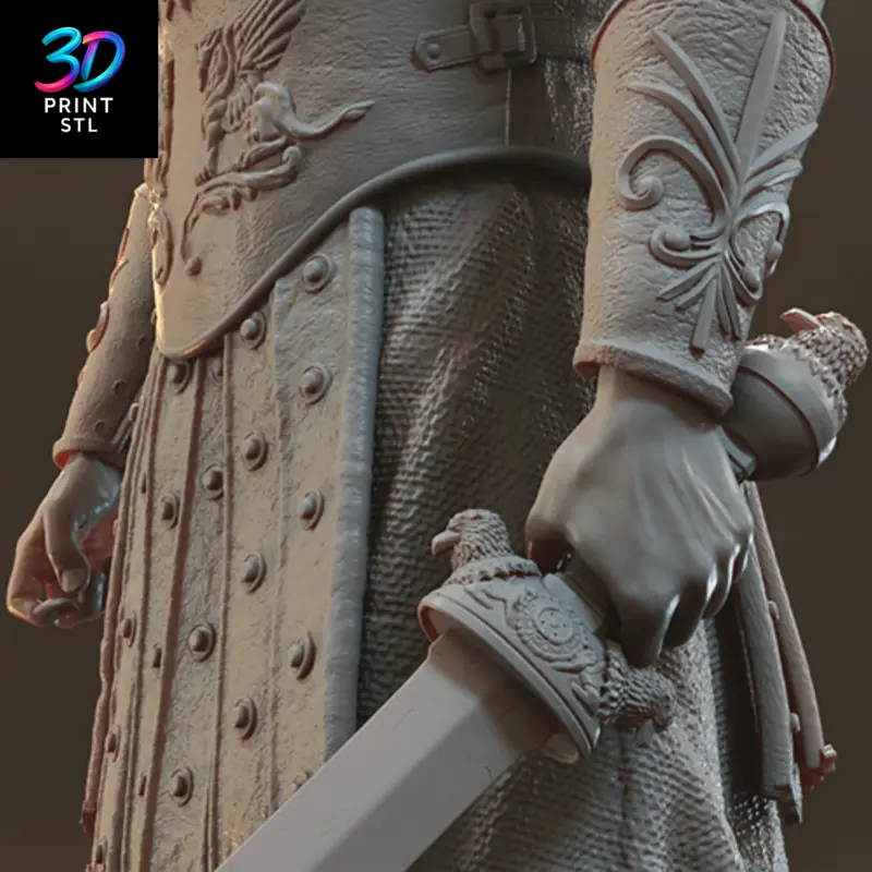 Maximus Decimus Meridius Diorama Gladiator | STL File for 3D Printing - Image 5