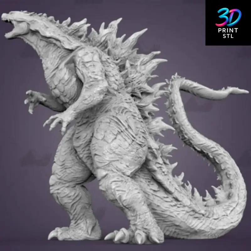 Godzilla King of the Monsters | STL File for 3D Printing
