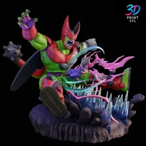 Gohan Beast vs Cell Max Diorama Dragon Ball Super | 3D Print Model | STL