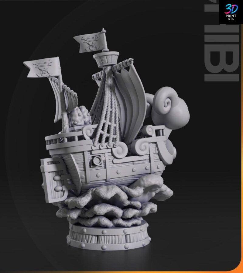 Going Merry One Piece | 3D Print Model | STL - Image 4