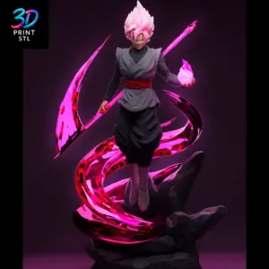 Goku Black Dragon Ball Super | STL for 3D Printers