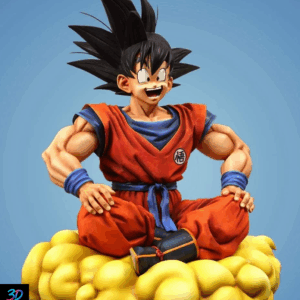 Goku Kamehameha Pose | DBZ 3D Print STL File