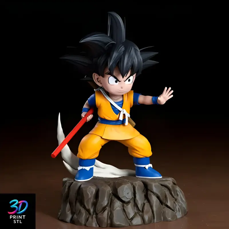 Goku Daima Dragon Ball | STL for 3D Printers - Image 2