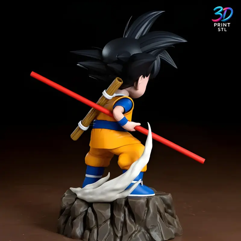 Goku Daima Dragon Ball | STL for 3D Printers - Image 3