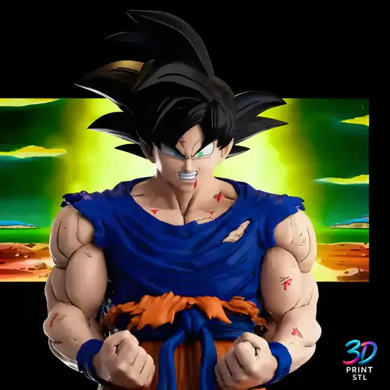 Goku Namek Transformation Dragon Ball Z | STL for 3D Printers - Image 2