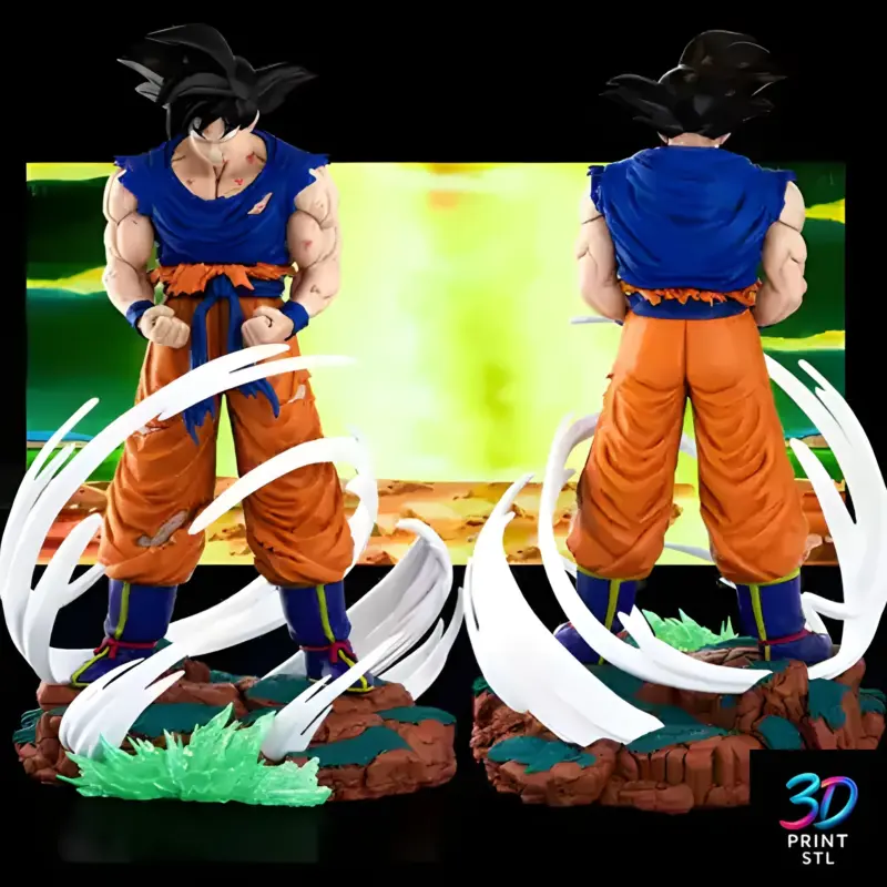 Goku Namek Transformation Dragon Ball Z | STL for 3D Printers - Image 3