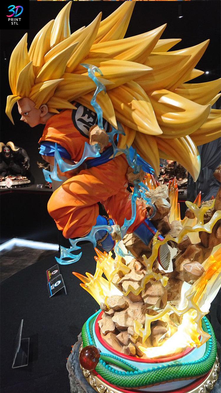 Goku Battle‑Ready Figure – Dragon Ball Z STL Model - Image 4