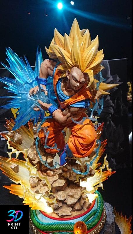 Goku Battle‑Ready Figure – Dragon Ball Z STL Model - Image 2