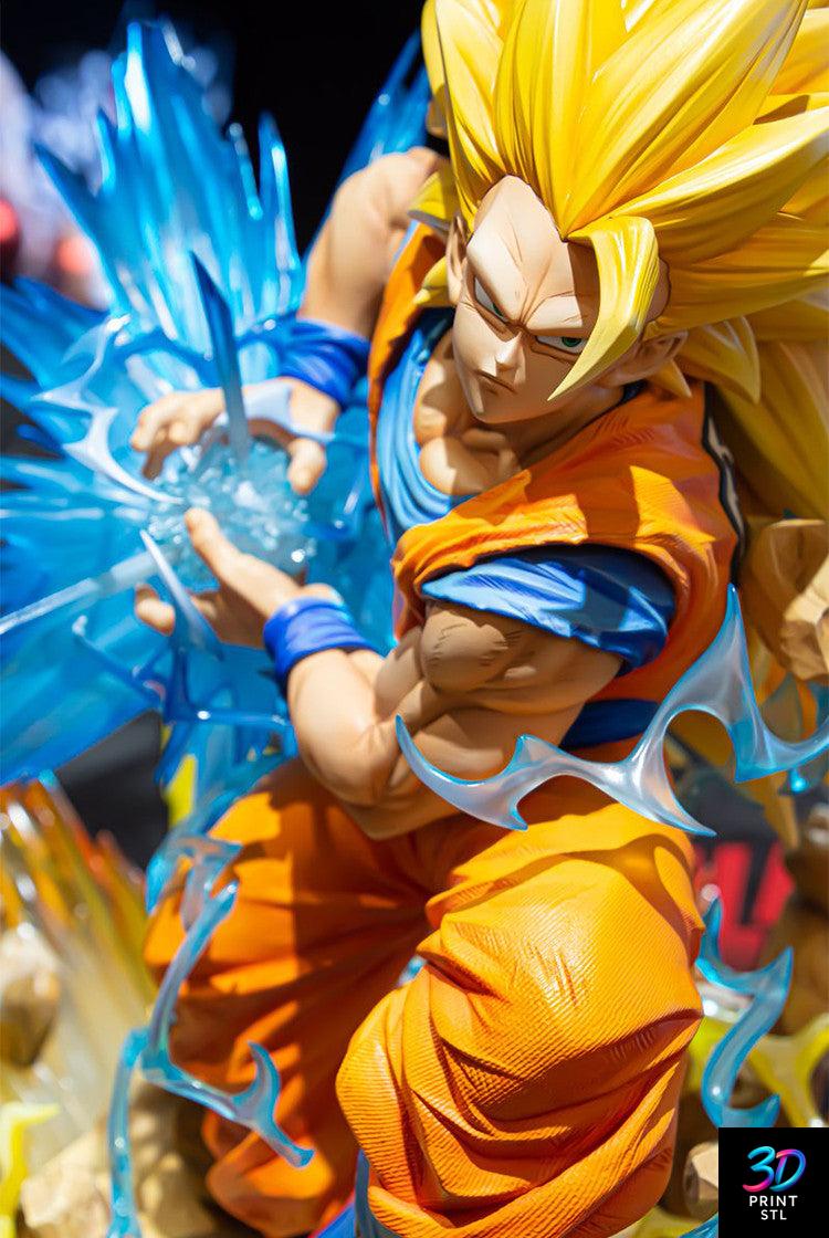 Goku Battle‑Ready Figure – Dragon Ball Z STL Model - Image 3