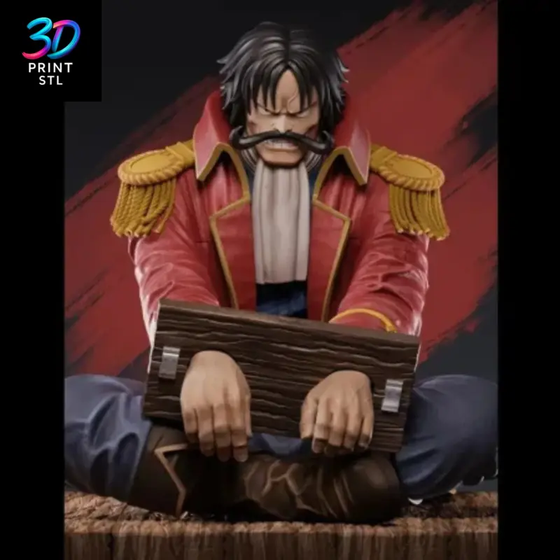 Gol D. Roger Diorama One Piece | STL File for 3D Printing - Image 2