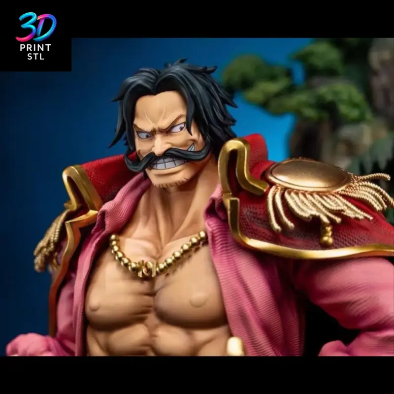 Gol D. Roger Diorama One Piece | 3D Print Model | STL - Image 5