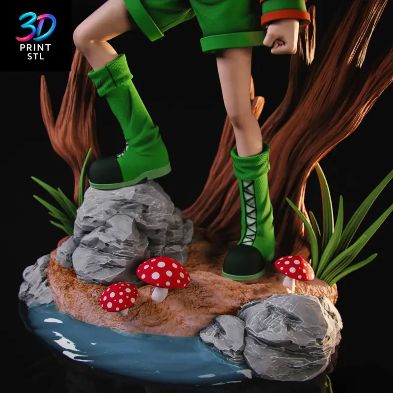 Gon Freecss Hunter x Hunter | 3D Print Model | STL - Image 3
