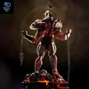 Goro STL 3D Print Model 2