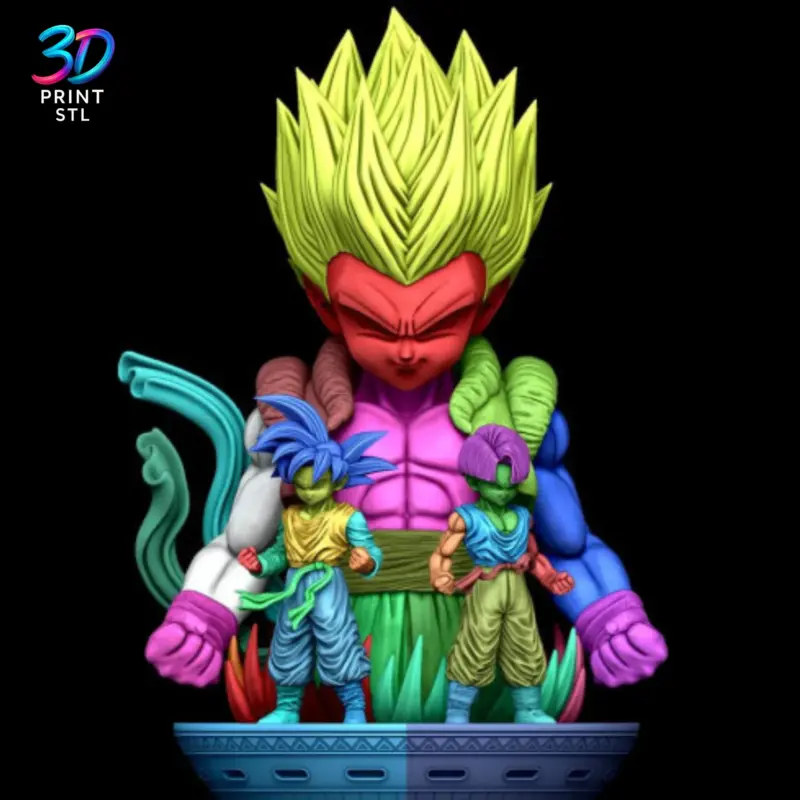 Gotenks Diorama Dragon Ball Z | 3D Print Model | STL - Image 5