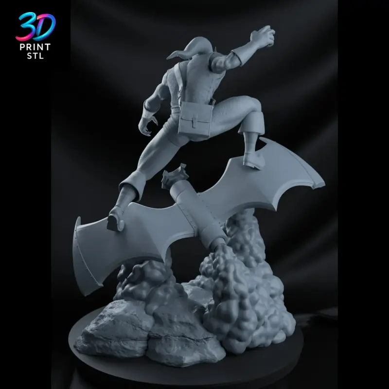 Green Goblin Figure Spider-Man | STL File for 3D Printing - Image 7
