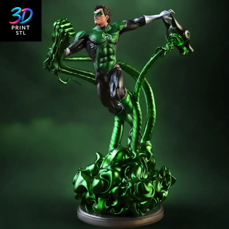 Green Lantern DC Comics | STL File for 3D Printing