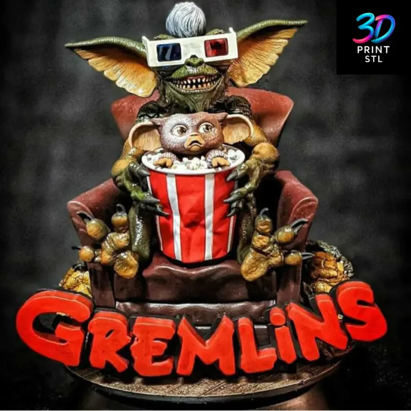 Gremlins Figure Gremlins | 3D Print File | STL