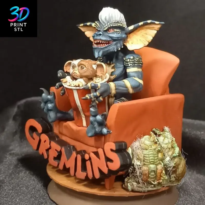 Gremlins Figure Gremlins | 3D Print File | STL - Image 3