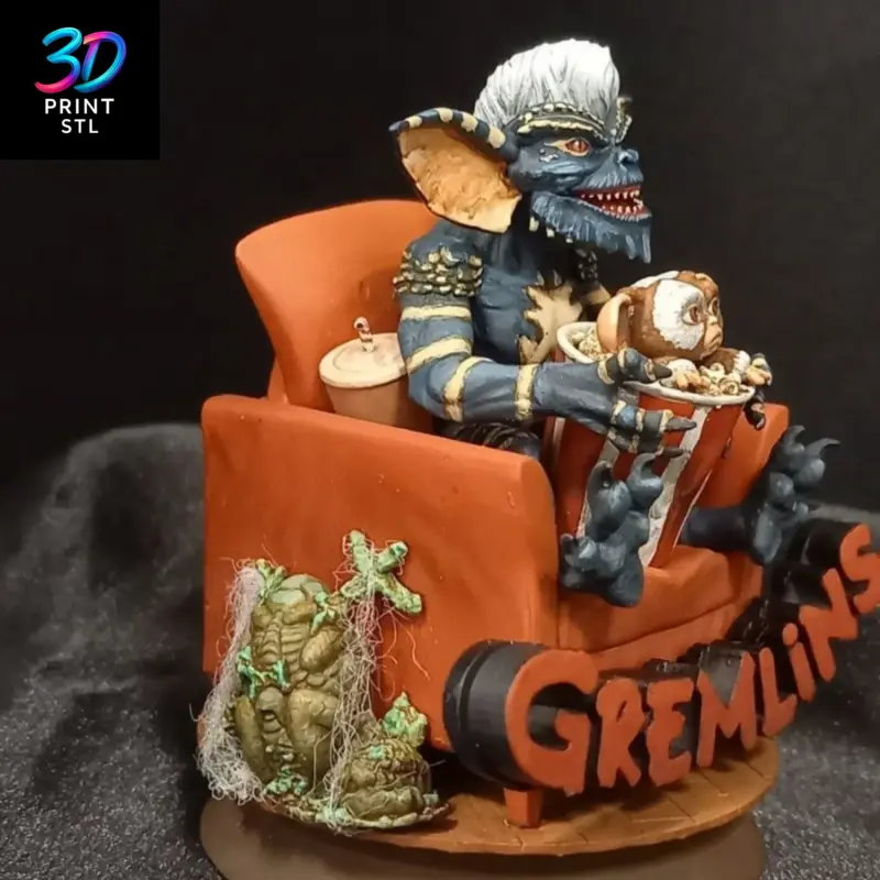 Gremlins Figure Gremlins | 3D Print File | STL - Image 4